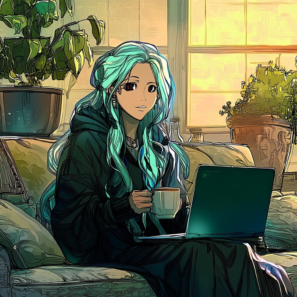 fever_dream23_84345_Anime_style._A_woman_with_long_turquoise__34c48bc0-78c1-4d95-8219-5d92d39bc700_1 online therapy for ocd and anxiety